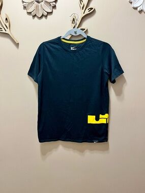 Nike Dri Fit LeBron James Lion T Shirt Athletic Cut Size XL